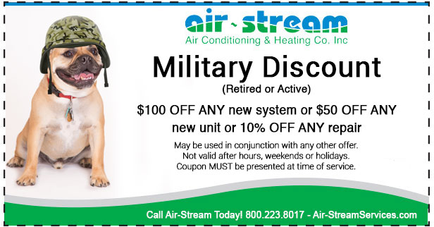 air-stream military discount coupon